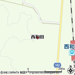 北海道根室市西和田周辺の地図