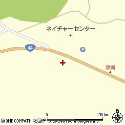 北海道根室市東梅190周辺の地図