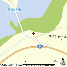 北海道根室市東梅95周辺の地図