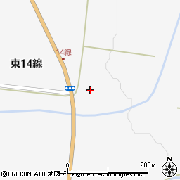 北海道富良野市山部東１３線3375周辺の地図