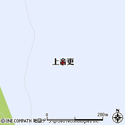 北海道上士幌町（河東郡）上音更周辺の地図