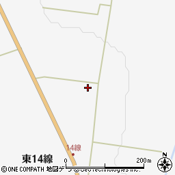 北海道富良野市山部東１３線3374周辺の地図