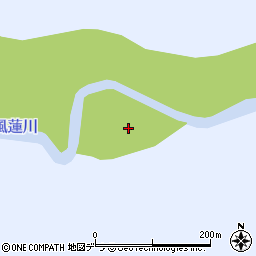 風蓮川周辺の地図