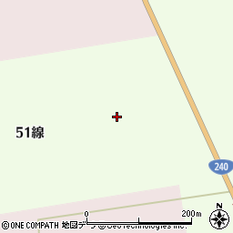 北海道釧路市阿寒町飽別５１線周辺の地図
