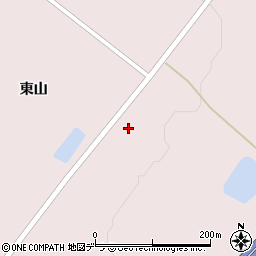 北海道美唄市光珠内町東山668-5周辺の地図