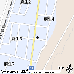 栗田商店周辺の地図