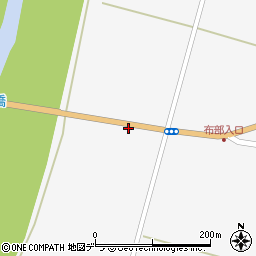 国道３８号線周辺の地図