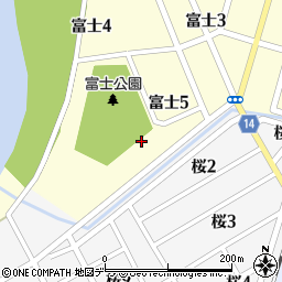 北海道川上郡標茶町富士5丁目24周辺の地図