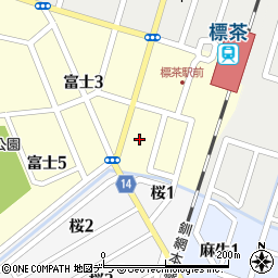 涌坂豆腐店周辺の地図