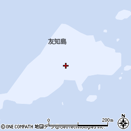 友知島周辺の地図
