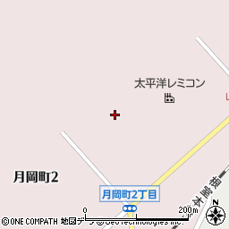 北海道根室市月岡町2丁目92-15周辺の地図