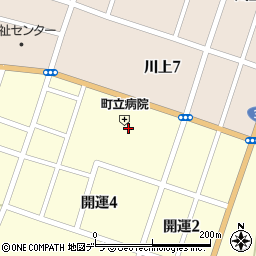 標茶町立病院周辺の地図