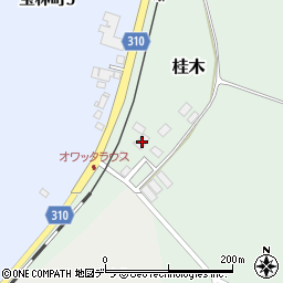 北海道根室市桂木182周辺の地図