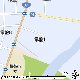 〒088-2313 北海道川上郡標茶町常盤の地図