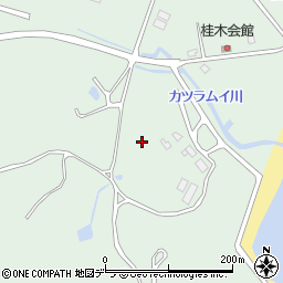 北海道根室市桂木周辺の地図