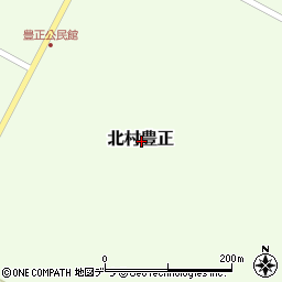 北海道岩見沢市北村豊正周辺の地図