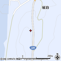 北海道積丹郡積丹町神岬町周辺の地図