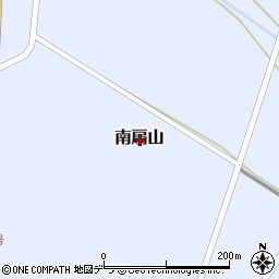 北海道富良野市南扇山周辺の地図
