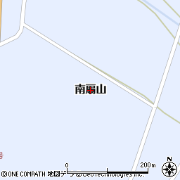 北海道富良野市南扇山周辺の地図
