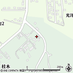 北海道根室市桂木108周辺の地図