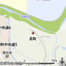 北海道美唄市南美唄町1718周辺の地図