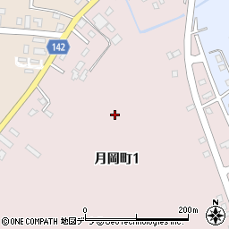 〒087-0031 北海道根室市月岡町の地図