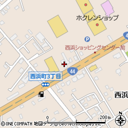 北海道根室市西浜町8丁目119周辺の地図