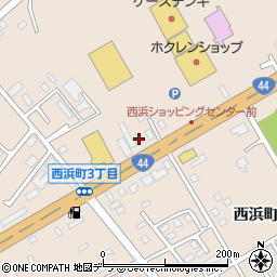 北海道根室市西浜町8丁目118周辺の地図