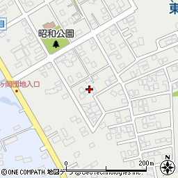 北海道根室市昭和町周辺の地図