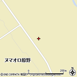 北海道川上郡標茶町ヌマオロ原野基線109周辺の地図