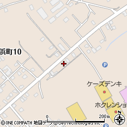 北海道根室市西浜町8丁目134周辺の地図