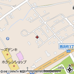 北海道根室市西浜町8丁目37周辺の地図