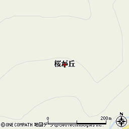 北海道美唄市東美唄町（桜が丘）周辺の地図