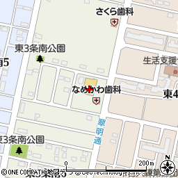 セイコーマート美唄共練店周辺の地図