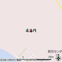北海道野付郡別海町走古丹周辺の地図