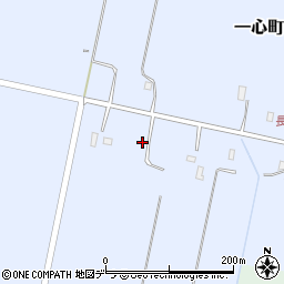 北海道美唄市一心町1344周辺の地図