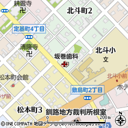 坂巻歯科医院周辺の地図