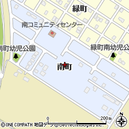 〒076-0007 北海道富良野市南町の地図
