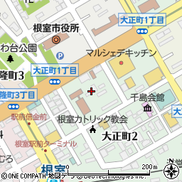 〒087-0028 北海道根室市大正町の地図