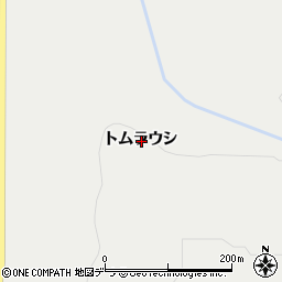 北海道上川郡新得町屈足トムラウシ周辺の地図
