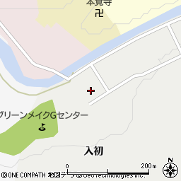 北海道美唄市落合町入初43-2周辺の地図