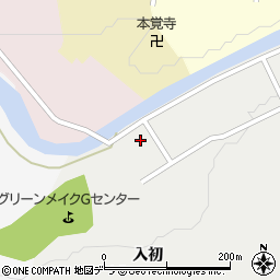 北海道美唄市落合町入初37周辺の地図