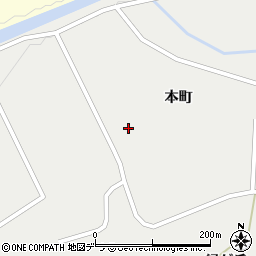 北海道美唄市落合町本町1541-34周辺の地図