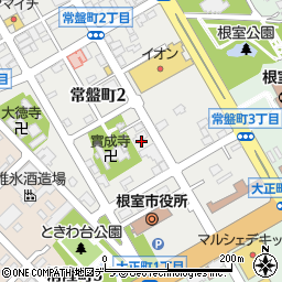 北海道根室市常盤町周辺の地図