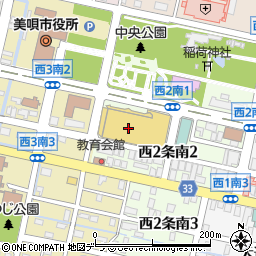 阿部呉服店　コア店周辺の地図