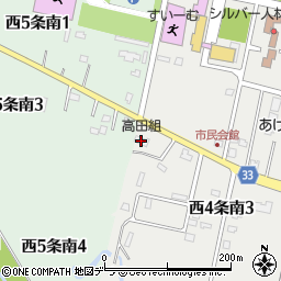 高田組周辺の地図