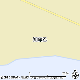 北海道樺戸郡月形町知来乙周辺の地図