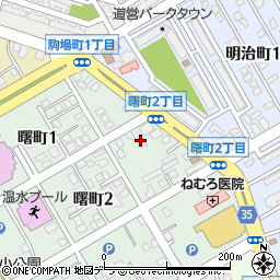 株式会社タイエー　曙店周辺の地図