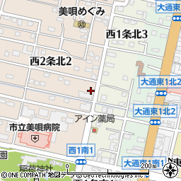 西沢貸衣裳店周辺の地図