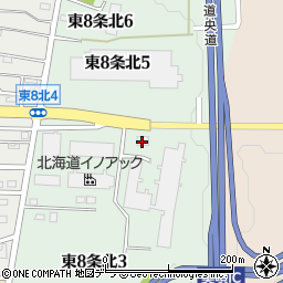 株式会社北海道イノアック周辺の地図